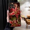 Чехол для Honor 90 X7 X9a 8X 200 400 Lite X8 Magic5Lite X6 X5b 70 Funda Чехол для телефона Печать с изображением цветка лилии и орхидеи