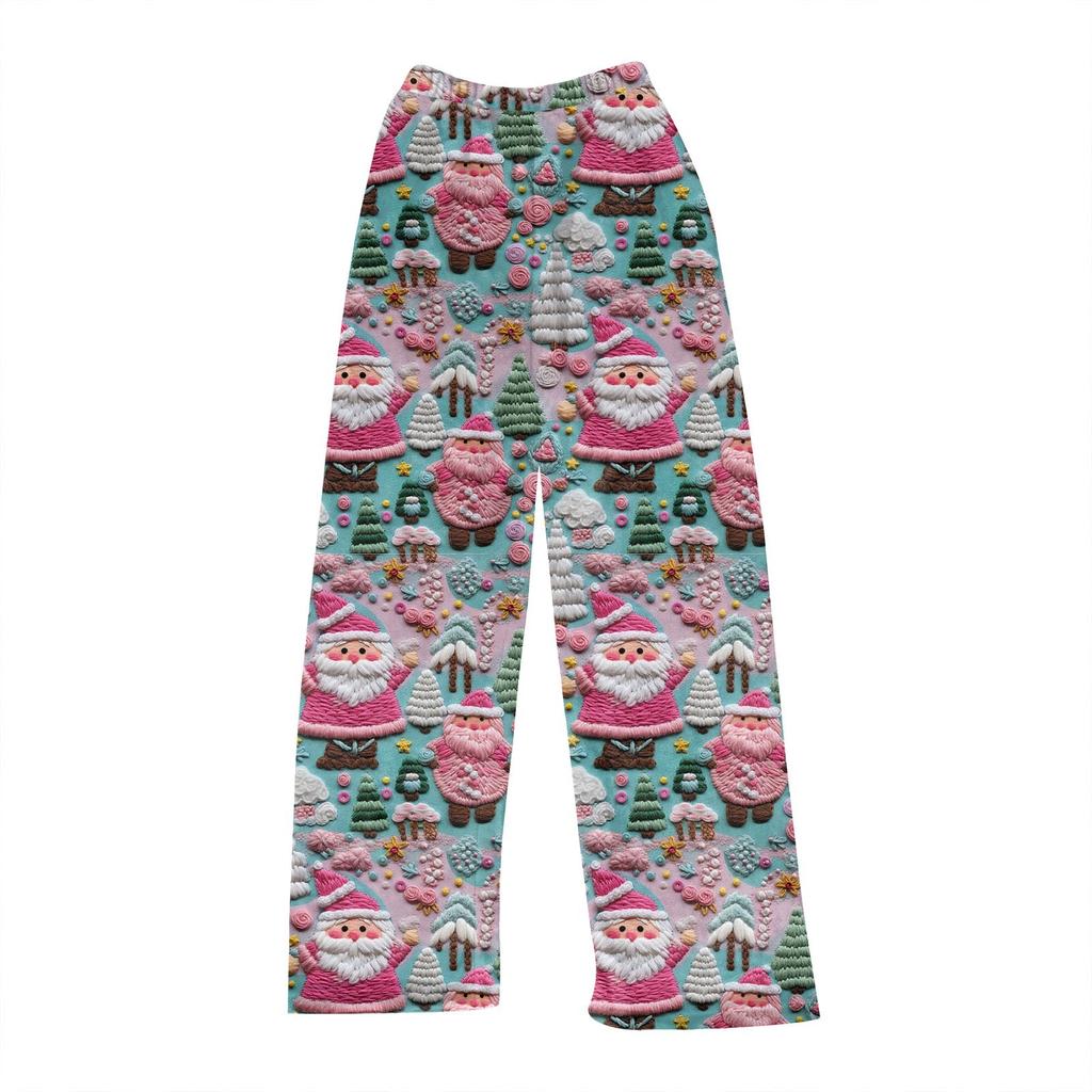 Женские осенне-зимние клетчатые брюки полной длины, спортивные брюки