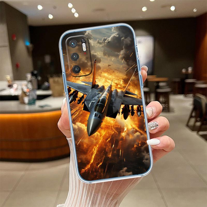 RE56 Strategic bomber aircraft Transparent Phone Case for Samsung Galaxy A04 A04S A14 A23 A34 A54 M23 M33 M52 M53