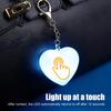 Love Heart Handbag Light Heart-Shaped Purse Light with Automatic LED Sensor Rechargeable Touch Sensing Wallet Tote Bag Light for Women Inside Purse