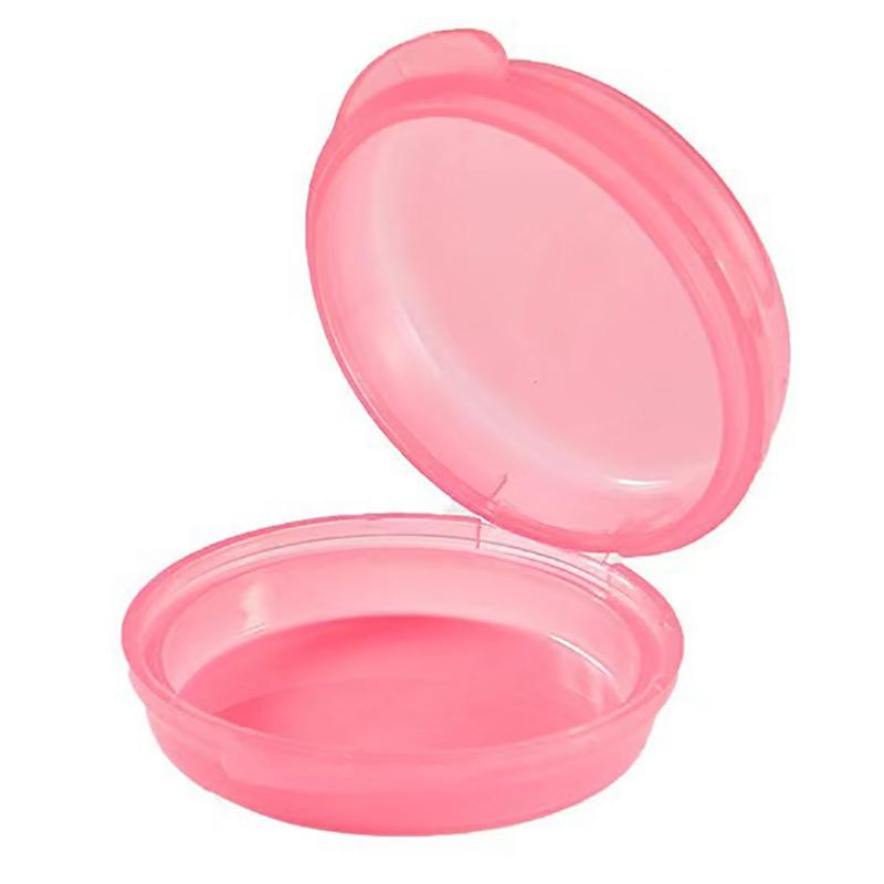 1 шт. Мини круглая пластиковая коробка Коробка для хранения таблеток и украшений Контейнер Коробка для хранения Портативная дорожная коробка для хранения