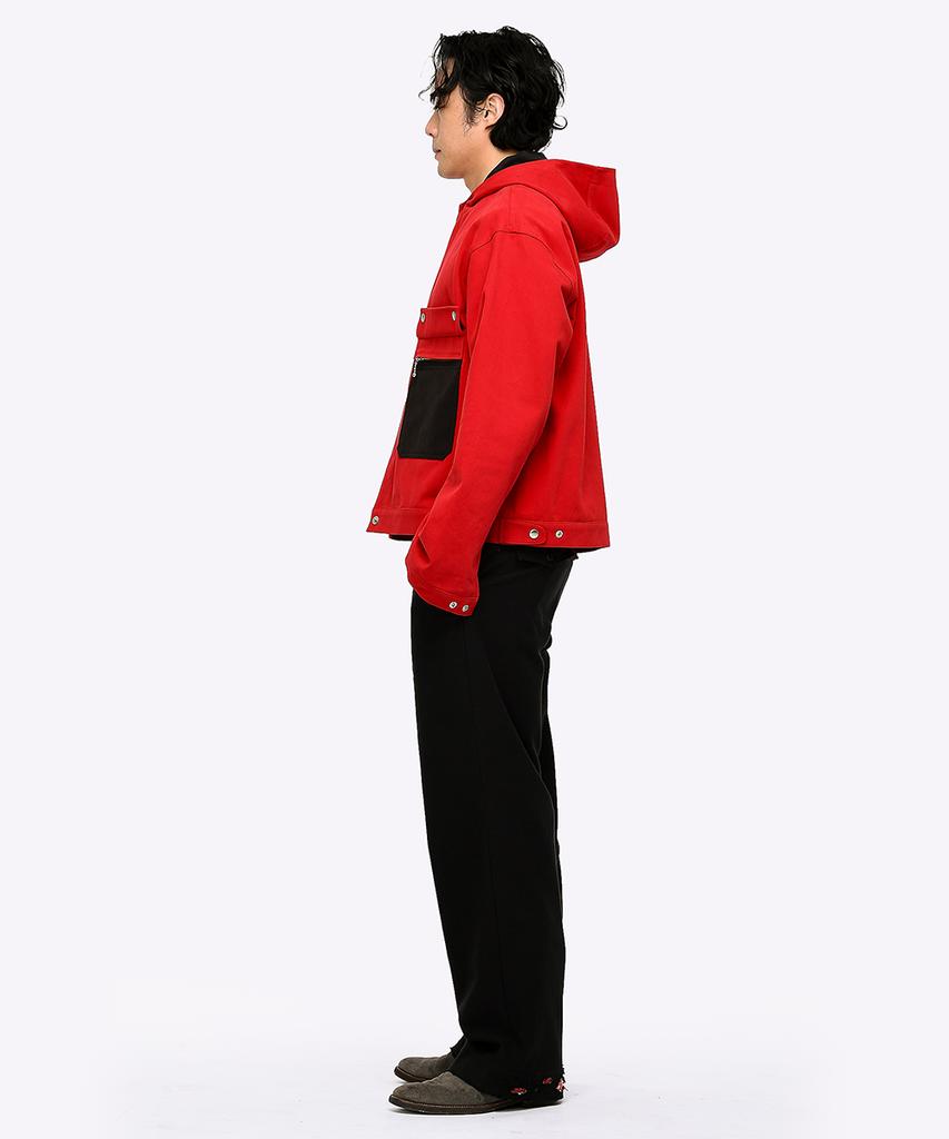 Quest&Guest French Army Jacket (Red)