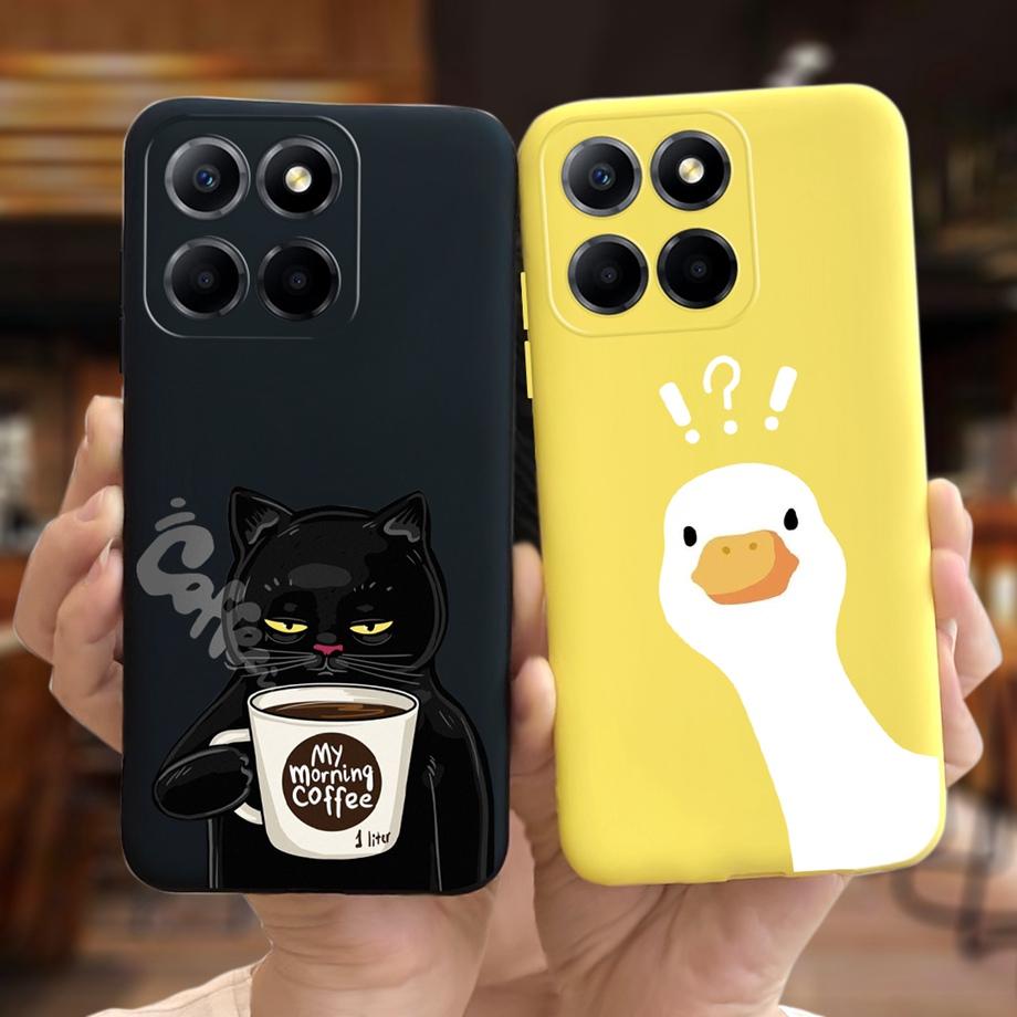 For Honor 70 Lite Case Shockproof Soft Silicone Bumper For Honor X8b Back Cover Luxury Stylish Fashion Painting Honor70 70Lite
