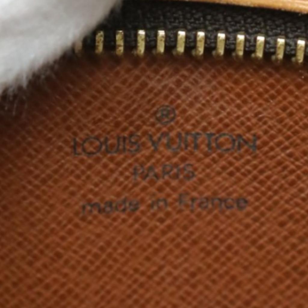 LOUIS VUITTON Monogram Drouot Shoulder Bag Monogram canvas Brown Women M51290 Used