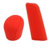 2Pcs/set Anti-Slip Silicone Gear Shift Cover for Manual 6-Speed Cars Durable Interior Accessory
