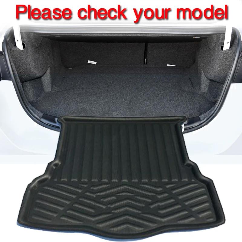 Car Trunk Floor Mat for Ford Mondeo MK5 Accessories 2013~ Fusion Liner Trunk Waterproof Tray Carpet Storage EVA Pad Material