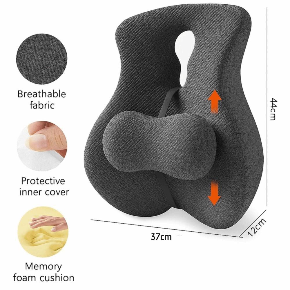 Breathable Back Support Pillow Adjustable Slider Ergonomic Waist Support Cushio Work From Home