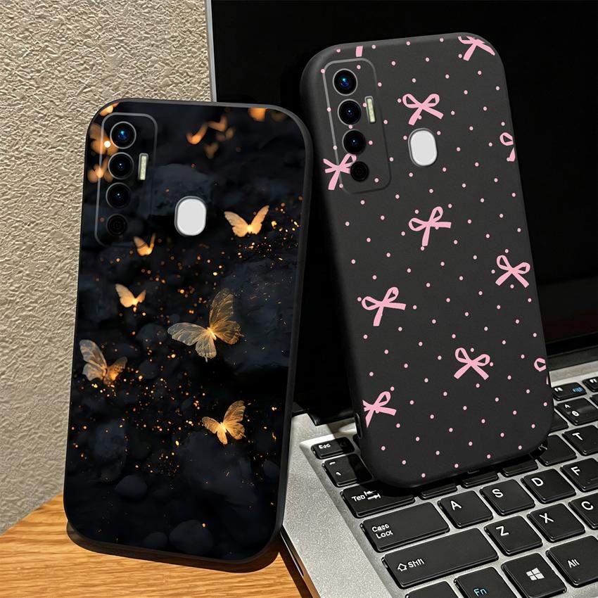 Чехол для телефона Tecno Camon 17 Pro 17P Абстрактные узоры Легкий Мягкий Матовый Силиконовый Корпус Для Tecno Camon 17Pro Бампер