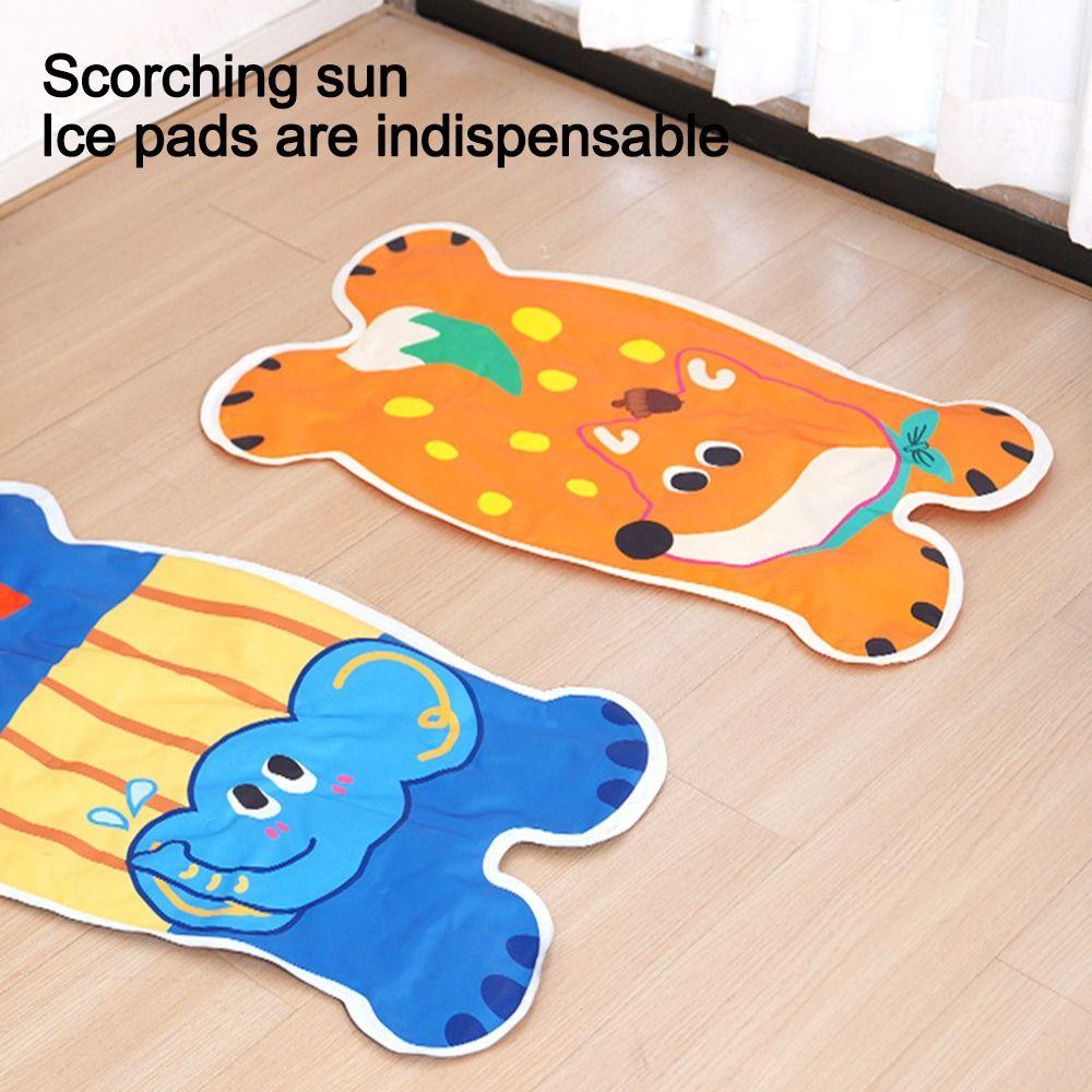 Durable Cartoon Pet Ice Mat Cool Portable Floor Mats Pet Ice Cushion For Small Big Dogs