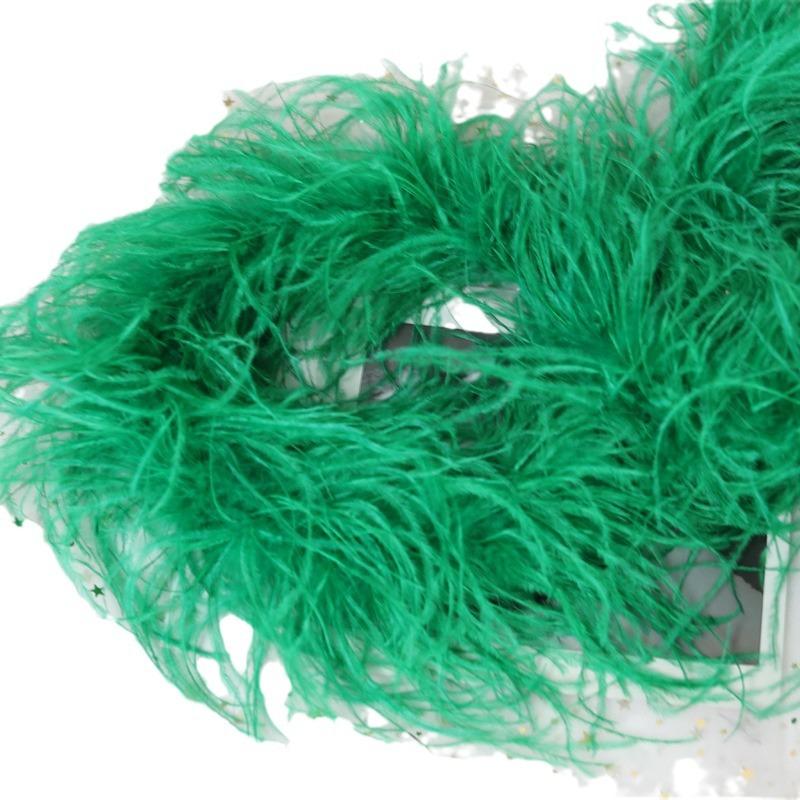 5 Layers Ostrich Top Encryption Thickened Feather Fleece Strip Catwalk Show Costume Decorative Ostrich Feather Strip