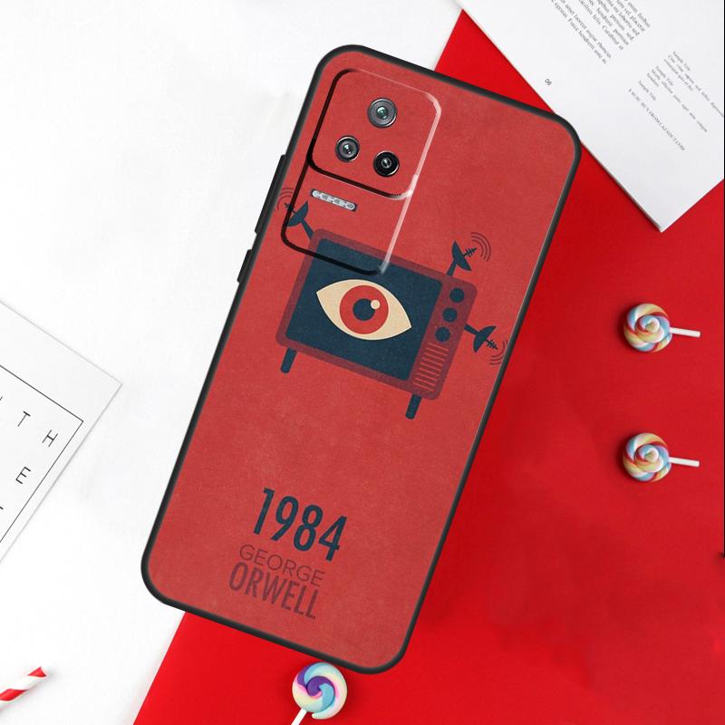 1984 Джордж Оруэлл Чехол для Xiaomi 15 Ultra 13 14 11T 12T 13T 14T Pro POCO X7 Pro X3 X5 X6 M6 F5 F6 Pro