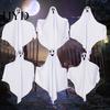 Stage Scenery Ghost Prop Halloween Hanging Outdoor Decoration, Cute Flying White for Suspended Decor Indoor Front Yard, Porch, Patio, Lawn,