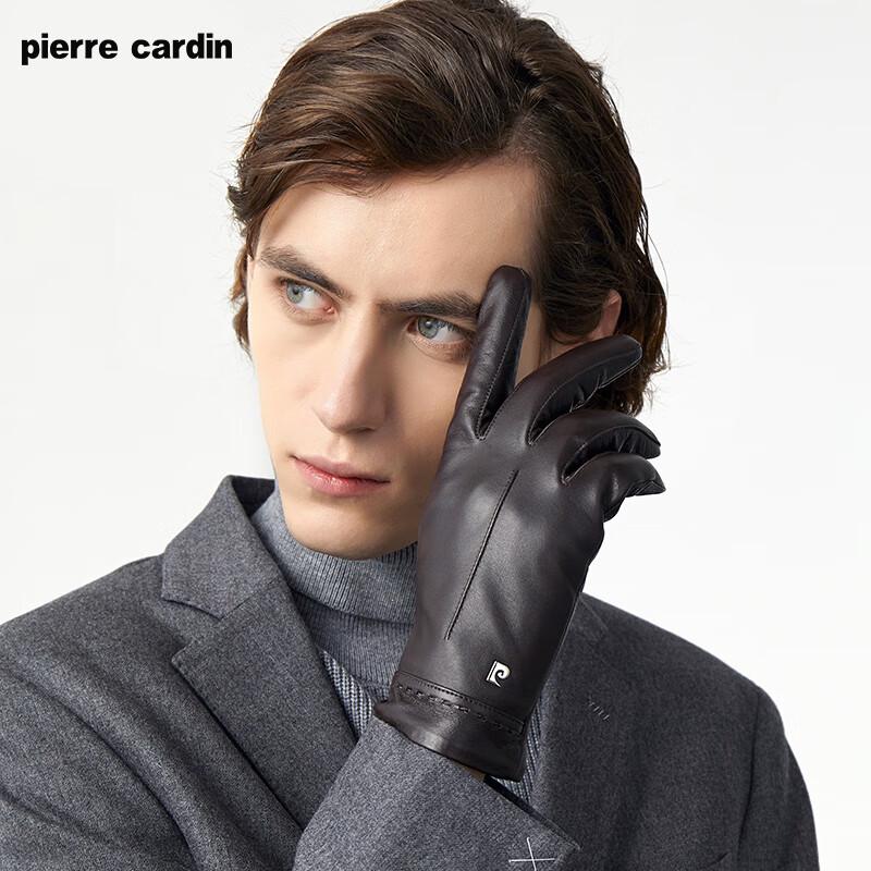 Мужские перчатки Pierre Cardin из овчины с сенсорным экраном