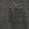 JOURNAL STANDARD linen Short sleeve sweater L gray knit Men's Used