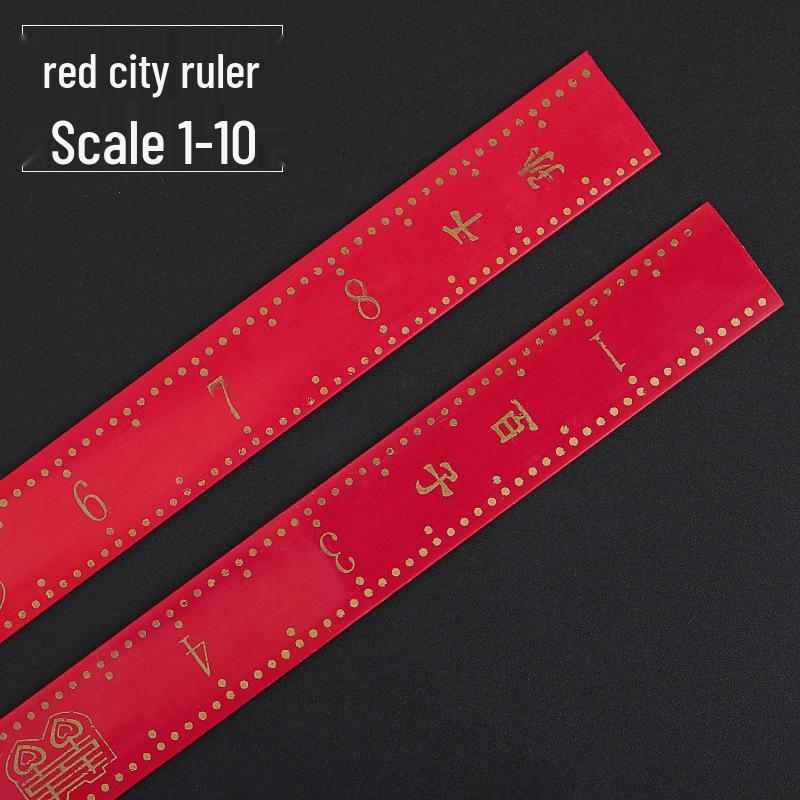 Бамбуковая линейка 30 см для шитья и пошива одежды