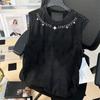 Мужская летняя безрукавка в американском стиле High-Street, стираная, с потертостями, молодежная, повседневная, свободного кроя, футболка