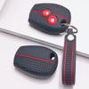 Силиконовый чехол для ключа для Renault Clio Kangoo Master Trafic Twingo Modus Megane Scenic Laguna Espace Сотовая текстура Нескользящий захват Защита для выкидного ключа