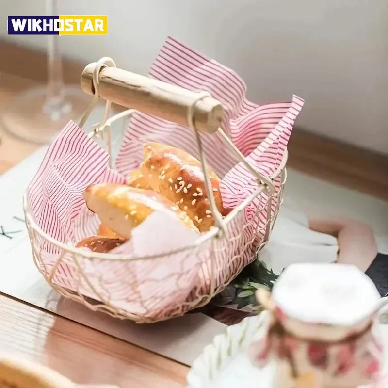 50 шт. - пищевая упаковочная бумага, пищевая жирная вощеная бумага, салфетки для закусок, бумага, устойчивая к воздействию масла, инструмент для выпечки бургеров, картофель фри, восковая бумага для запекания