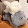Japanese Tuan Tuan Cat Plush Toy Kitten Doll Rag Doll Child Bed Sleeping Doll Throw Pillow Girl