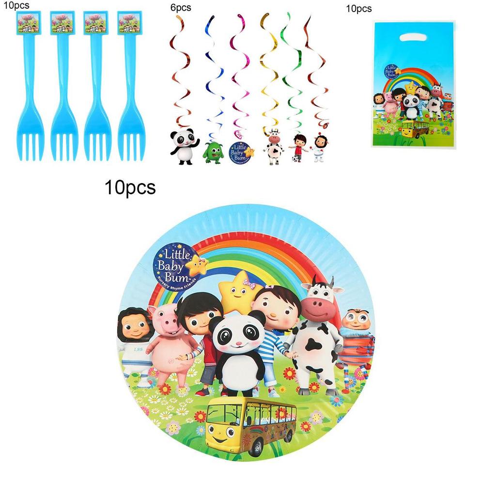 Товары для тематической вечеринки Little Baby Bum для создания радостного детского дня рождения