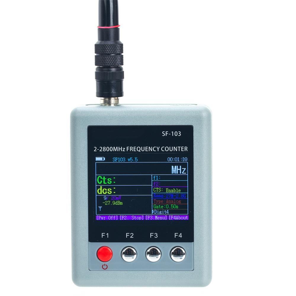 Портативный частотомер Радиочастотный метр 2-го поколения 2 МГц~2,8 ГГц Для DM