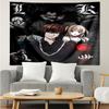 1PC Death Dark Secrets Tapestry Accessories Playroom Tapestry, for Bedroom,Livingroom, dormitory Room Wall Decor Fan Birthday Gifts