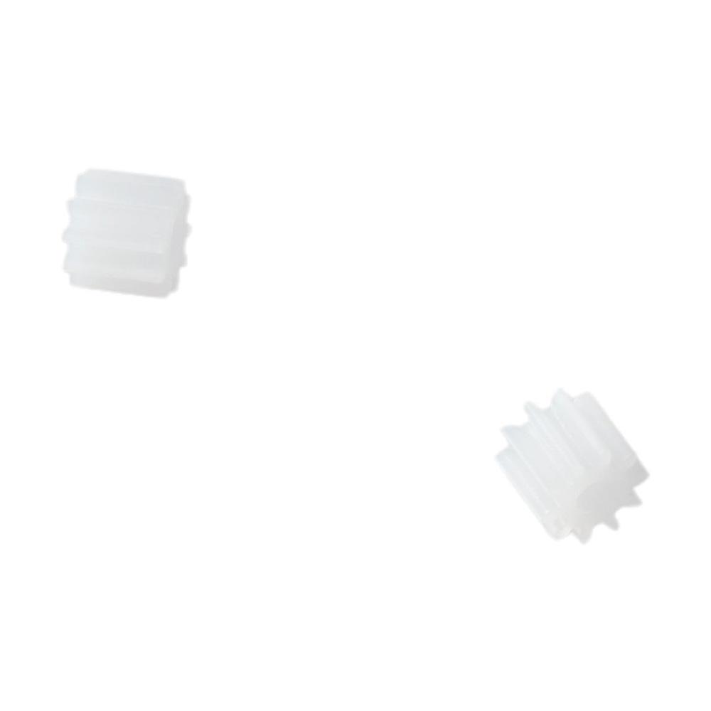 50Pcs 10 Teeth Plastic Worm Gears Model 102A Motor Transmission Useful Motor Parts  RC Car Robot