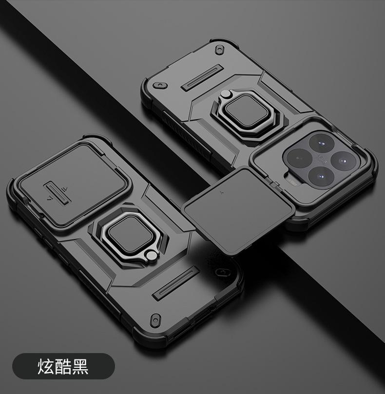 Применимо к чехлу для мобильного телефона Xiaomi 11TPRO с кольцом-медведем, чехлу для мобильного телефона Xiaomi 11TPRO с окошком-кнопкой, противоударному чехлу для мобильного телефона