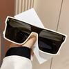 Поляризованные модные цельные очки Индивидуальный комплект Солнцезащитные очки для близорукости Большая оправа Модные мужчины и женщины носят солнцезащитные очки