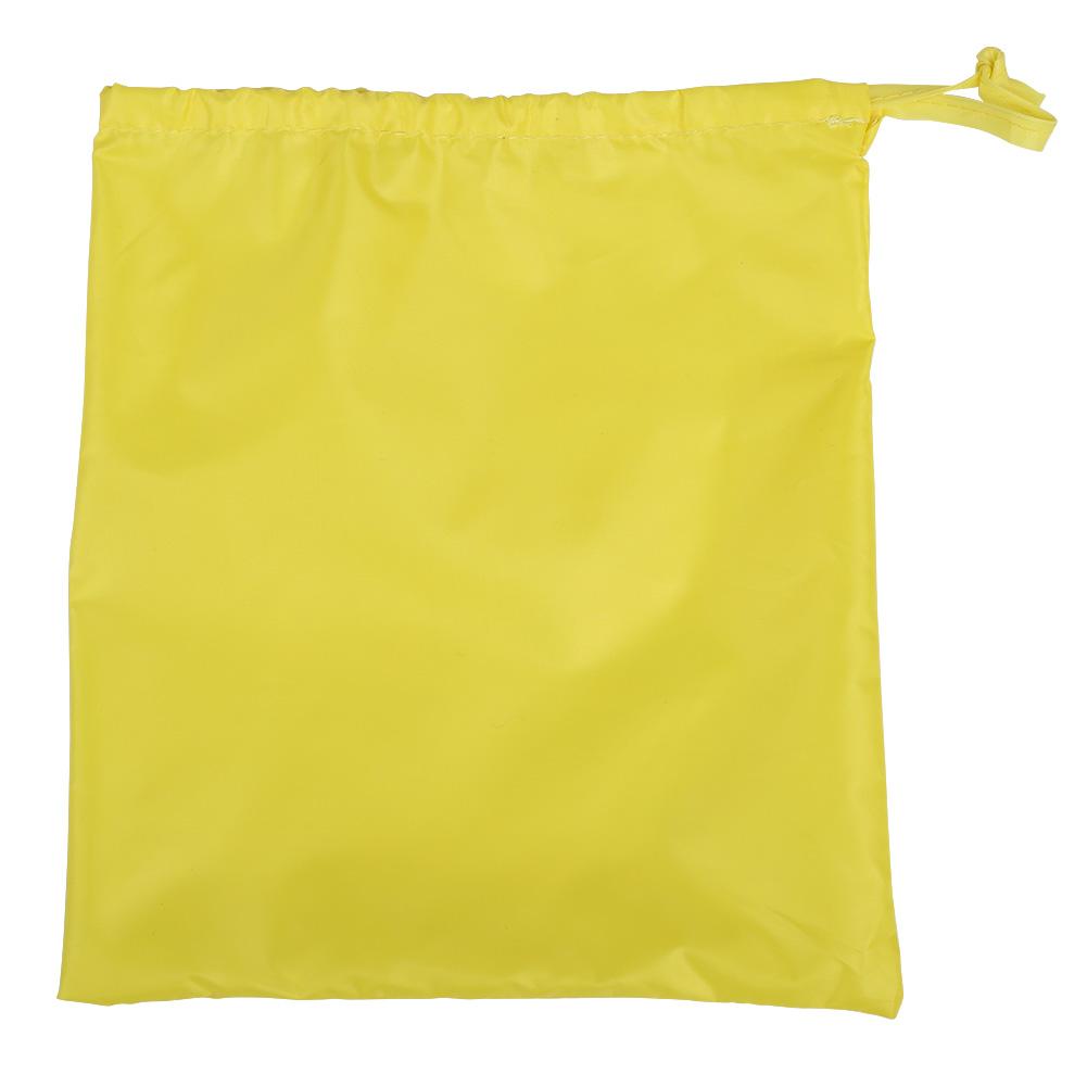 Милый плащ-дождевик из ПВХ с рисунком динозавра для детей, для мальчика и девочки, мультяшный дождевик, желтый, L