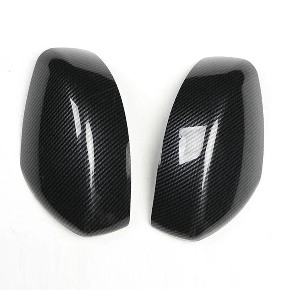 Carbon Fiber Look Rear View Mirror Cap Cover Trim For Infiniti G25 G37 2007-2013