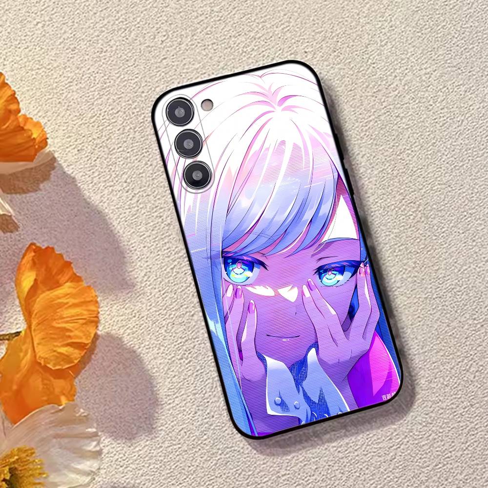 Игровой проект S-SEKAI Y-Yoisaki Kanade Чехол для телефона для Samsung Galaxy A73,A72,A71,A70,A53,A52,A51,Мягкий силиконовый черный чехол