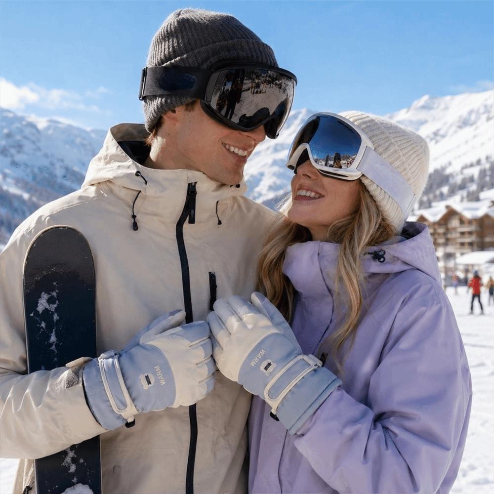 Touch Screen Cycling Gloves Warm Outdoor Sports Gloves Fashion Winter Skiing Gloves for Men Women