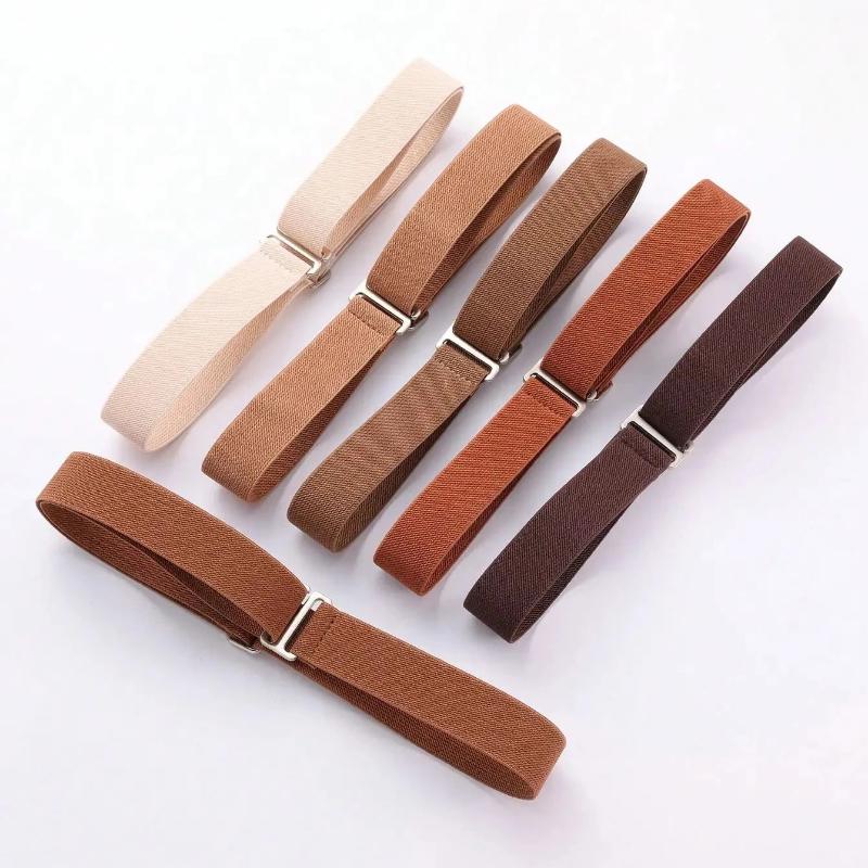 1 шт. Женский эластичный удобный и регулируемый пояс для брюк одного размера, противоскользящий, подходит большинству