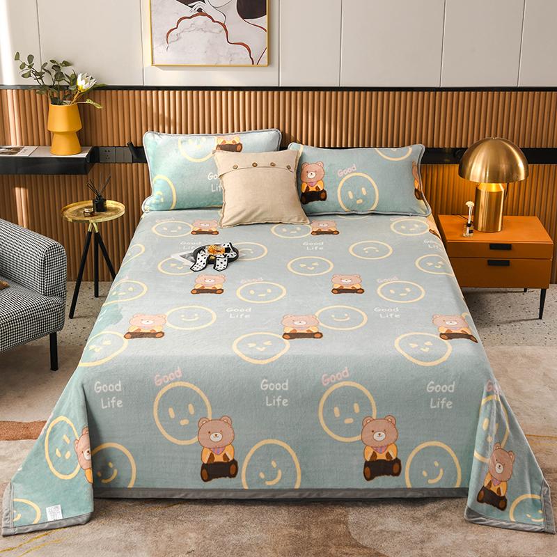 Color Flowers Pattern Blanket Lightweight Fluffy Plush Floral Printed Super Soft Flannel Throw Blanket for Bed Sofa and Travel