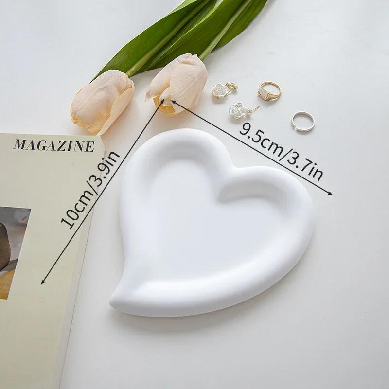Креативное хранение Поднос для ювелирных изделий Фотореквизит Декоративные подносы Тарелка для безделушек Настольная чаша для колец Домашний декор Аксессуары