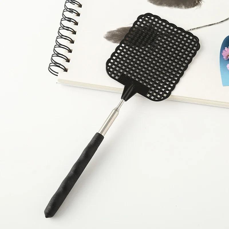Telescopic Extendable Fly Swatter Adjustable Retractable Pest Mosquito Control Tool for Home Garden Outdoor Use
