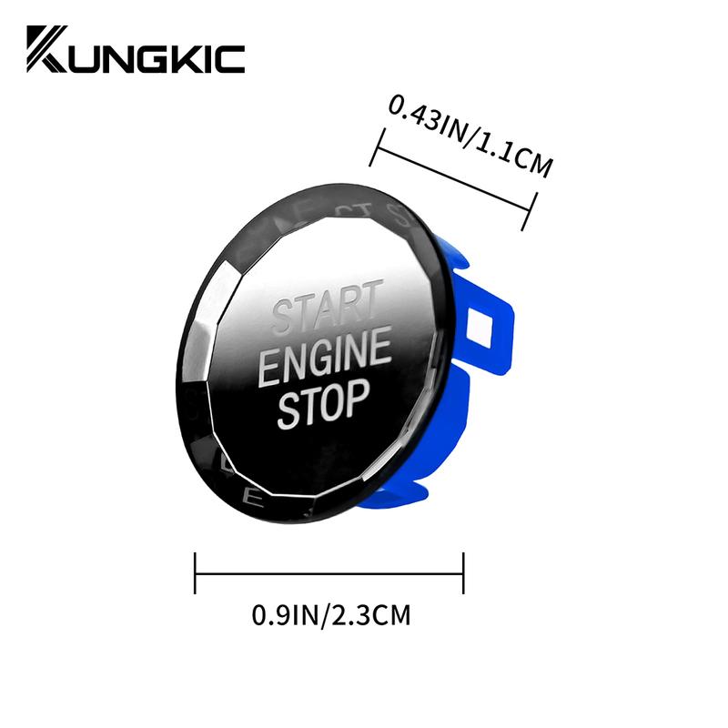 for BMW Z4 G29 G20 X5 G05 X7 G07 G14 G15 G16 X3 G01 F97 Crystal Car Engine Start Button Ignition Cover Stop Switch Accessories