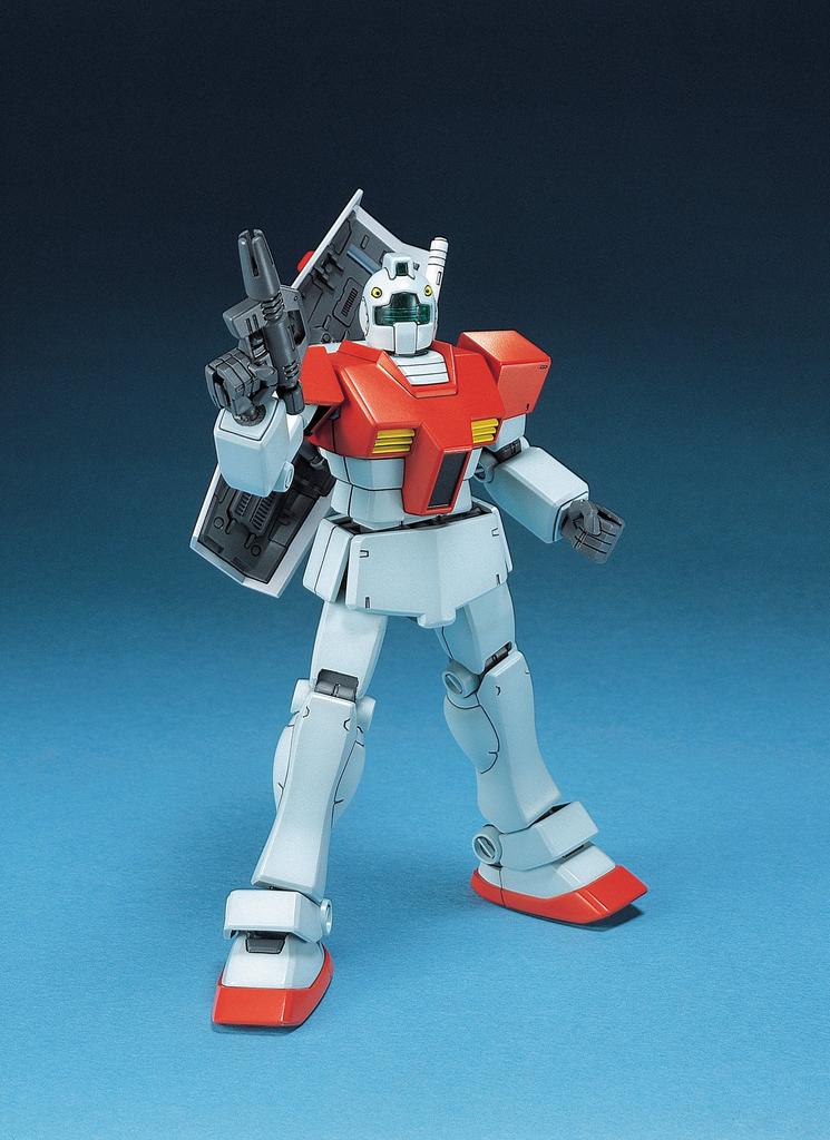 Пластиковая модель костюма Gunpla HGUC Jim Suit 1/144 RGM-79 (Мобильный Гандам) Цветовая кодировка