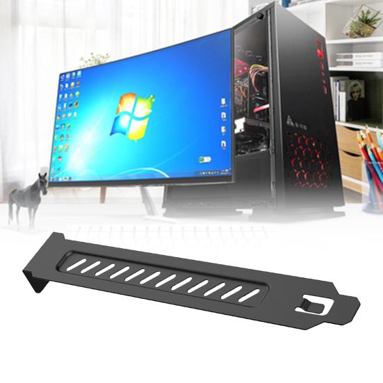 5 шт. Заглушка слота PCI Пылезащитная Вентиляционная Гальваническое покрытие Охлаждение Настольная Крышка слота PCI для Компьютера