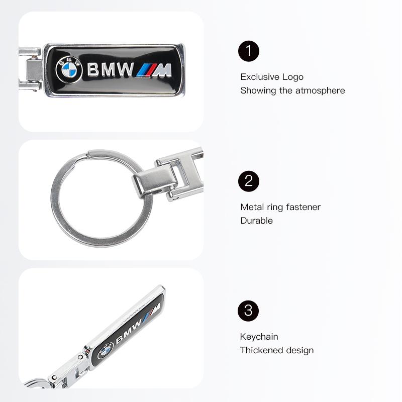 Брелок для ключей BMW Металлический значок Брелок для ключей автомобиля Для BMW M Performance M3 M5 M6 Power F10 F13 E30 X1 X2 X3 X5 X4 X6 X7 G30 G20 G32 G11 G12