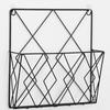 Wall Mounted Book Newspaper Storage Rack Metal Magazine Holder Tabletop Display Stand  for Home