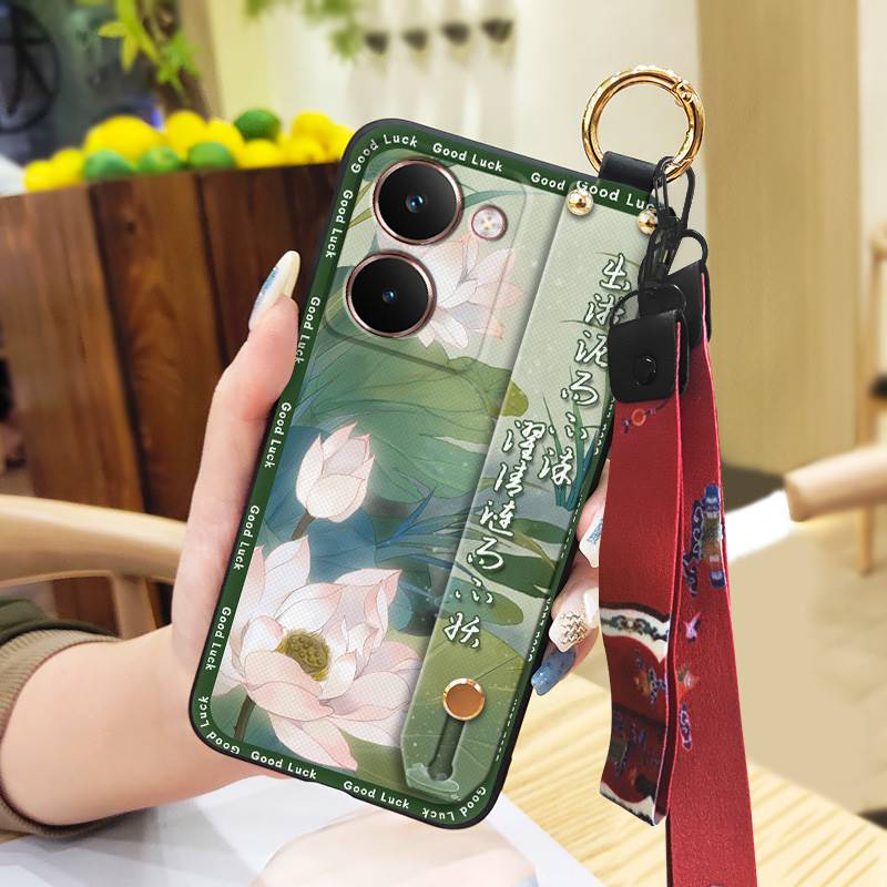 Чехол-шнурок на запястье для телефона Realme P3 Ultra 5G, держатель для телефона, противоударный, водонепроницаемый, для мамы, силиконовое защитное кольцо