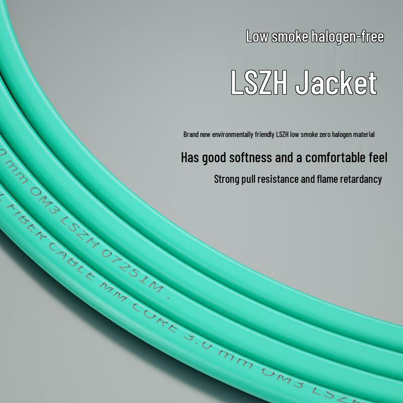 G.C.X 8-Core Multimode MPO-LC Fiber Optic Patch Cable