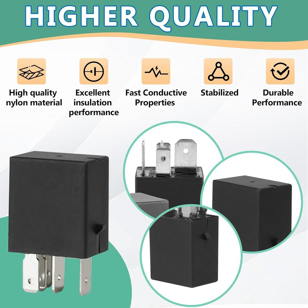 31522-00A Starter Relay Compatible with Harley Twin Cam 2000-2014 for Softail 2000-2010, Dyna 2000-2013, Touring Road Glide Road King Street Glide