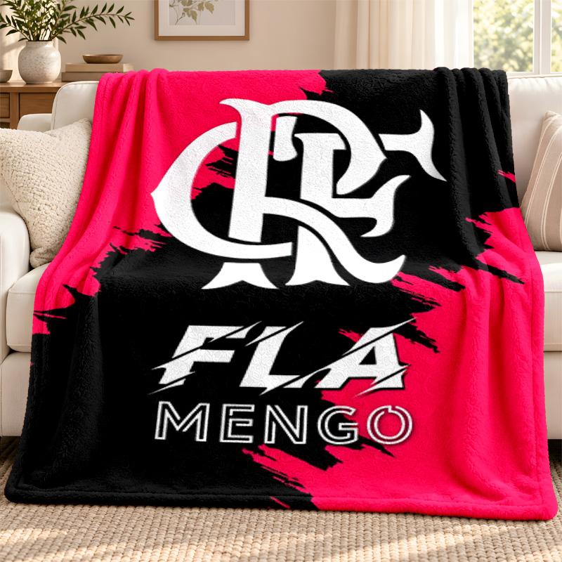 CR Flamengo blanket Flannel Blanket Soft Cozy Plush Throw for Sofa Bed Lightweight Home Decoration Outdoor camping