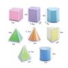 Detachable 3D Geometric Cube Educational Game Math Toys Geometric Shapes Blocks  Boys Girls
