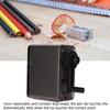 Black Sketch Pencil Sharpener Wide Application Pencil Sharpener  Charcoal Pencil