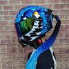 Helmet Dirty Braid Ponytail Braid Twist Braid Motorcycle Personality Helmet Wig with Suction Cup(not Include Helmets)
