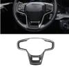 For Ford Bronco  2022 Carbon Fiber Car Steering Wheel Panel Cover Trim Steering Wheel Cover Trim Interior